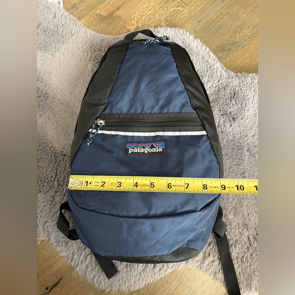 Vintage Patagonia Backpack In Black/Blue - Picture 9 of 11